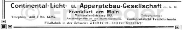 Werbung von 1913