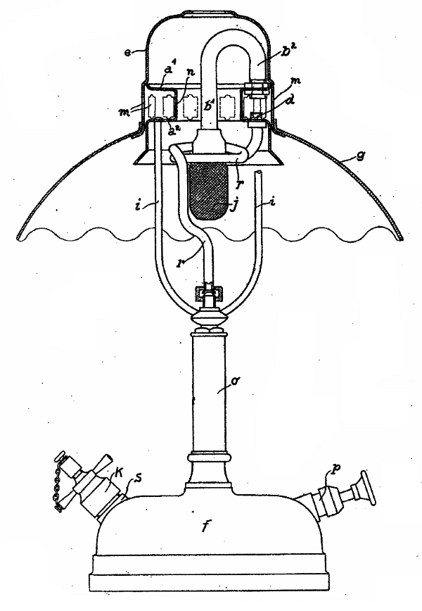 Standard Licht Patent AT118697